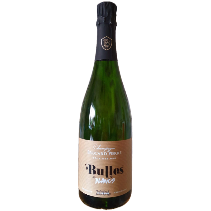 Champagne Pierre Brocard, Bulles de Blanc 2015 - Champagne, France