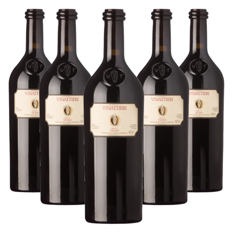 Vinattieri Ticino SA, Rosso 2010 - 2013 - 2017 - 2018 - 2019 - Ticino, Switzerland