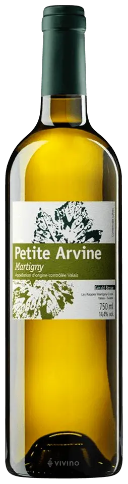 Domaine Gérald Besse, Petite Arvine Vignobles de Martigny 2023 - Valais, Switzerland