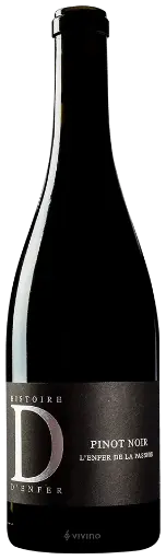 Domaine Histoire d'Enfer, Pinot Noir L'Enfer de la Passion 2019 - Valais, Switzerland